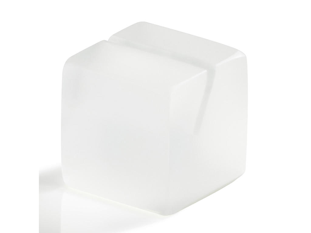 Menyn hållare 4x4 cm Vit Måltavla