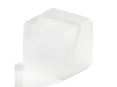 Menyn hållare 4x4 cm Vit Måltavla