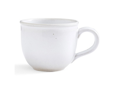 Kop med hank 340ml Minerals Hvid