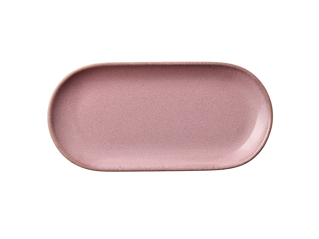 Raw Tallerken Colour Rød 25x12 cm