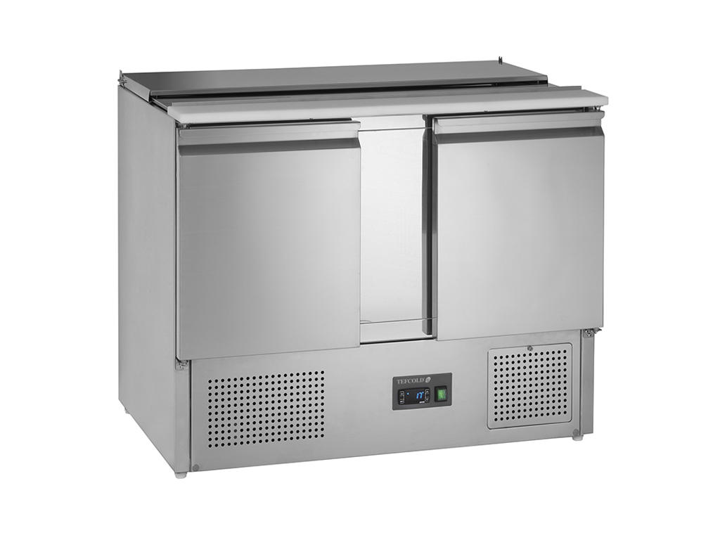 Saladette GN1/1 m/2 dörrar kompress. i bun