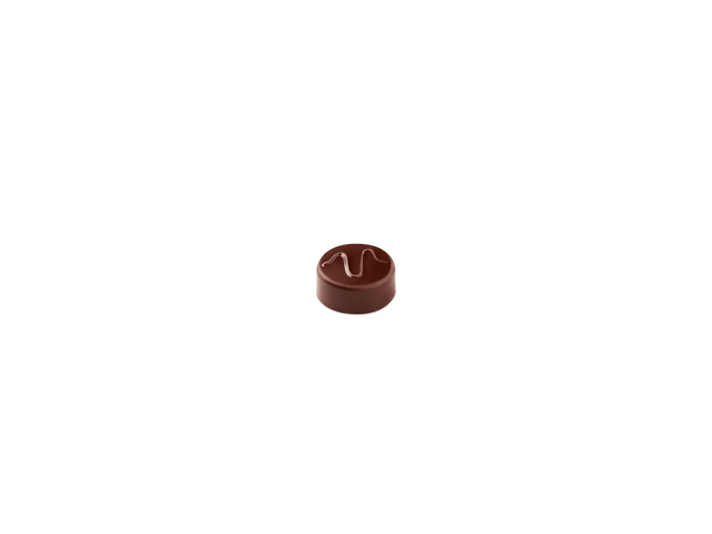 Chokladform 21 st Ø29mm H14mm 10 gr - Design 3