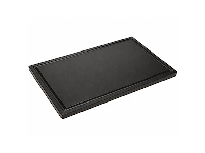 Skärbräda med polyd svart str 50x30x2mm