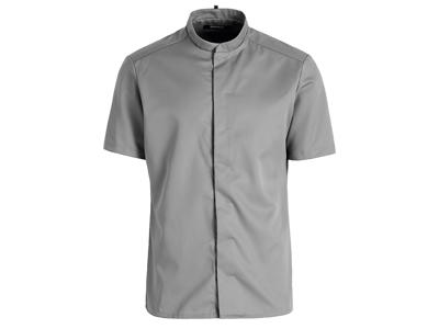 Kockjacka Kort TENCEL Lyocell Grå