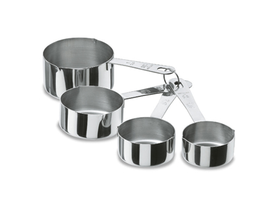 Måttkopp med 4 RF koppar