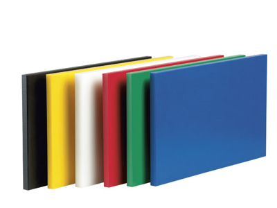 Skärbräda polyd Vit 75x40x2 cm m/dup