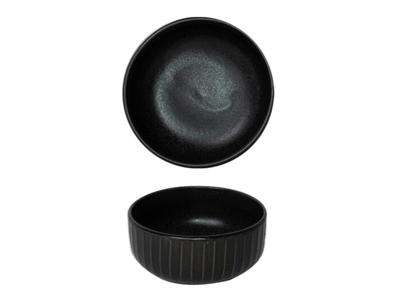 Skål Hög Ø11,5 cm Svart Gordion