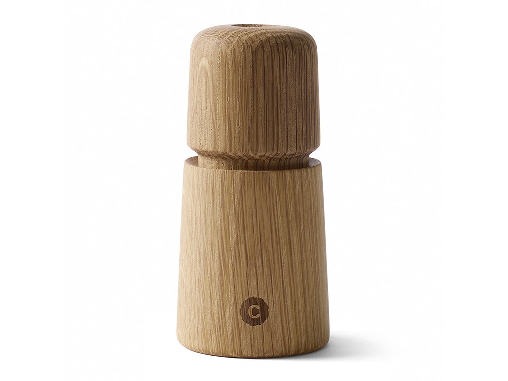 Salt- och pepparkvarn i ek 11 cm
