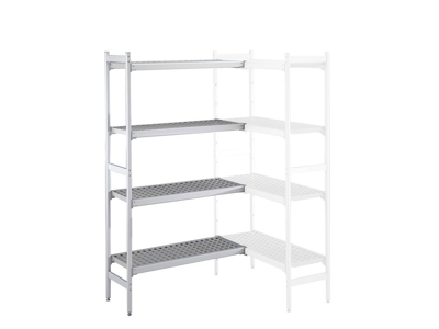 Zanussi Hylla 1366x373x1700 mm Alu/plast