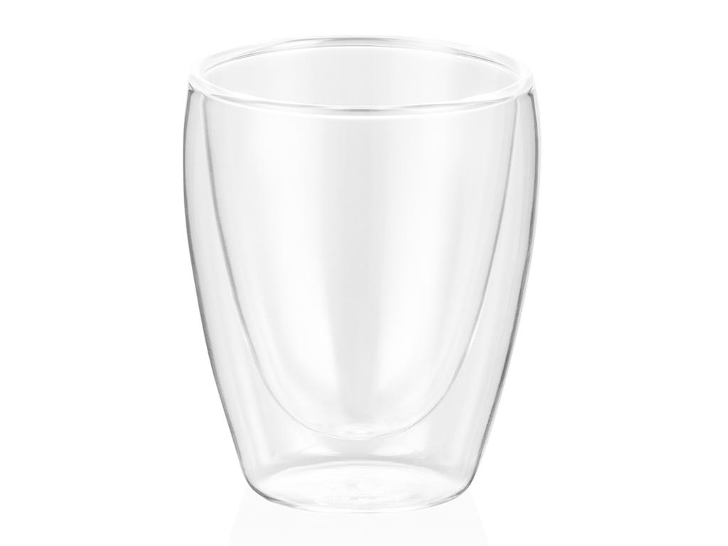 Glas 230ml Dubbeltväggad 2 st. Lounge