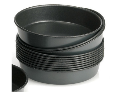 Form rund Ø 10 cm H:2 cm non-stick 12 st