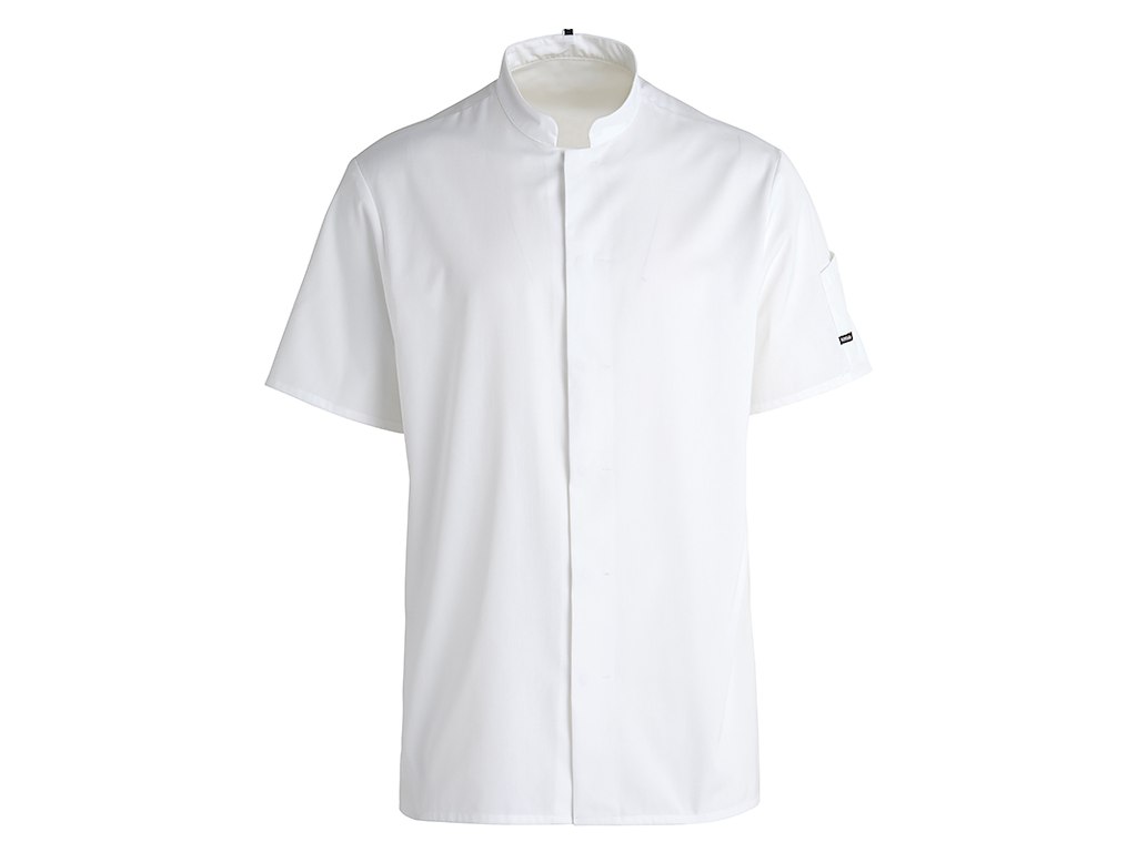 Kockjacka Vit Kortärmad XXXXL