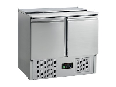 Saladette 2 dörrar GN1/1