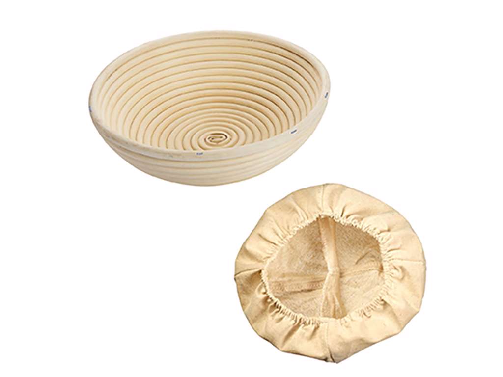 Höjdkorg rund Ø24,5cm m tygkläde