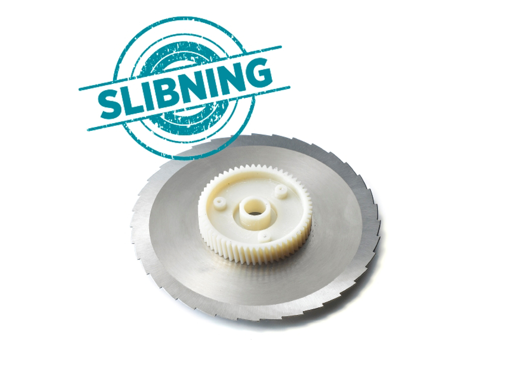 Rundkniv 120 mm. med trinskär Slipad