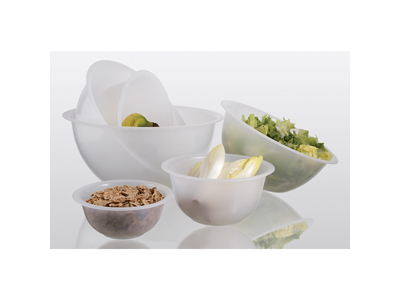 Skål plast vit 13 liter Ø 40 cm