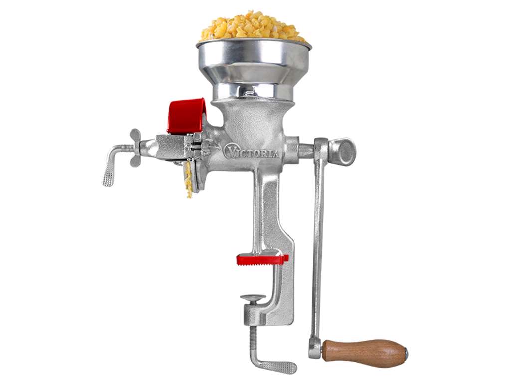 Kornhackare, Tindäckta gjutjärn, Victoria