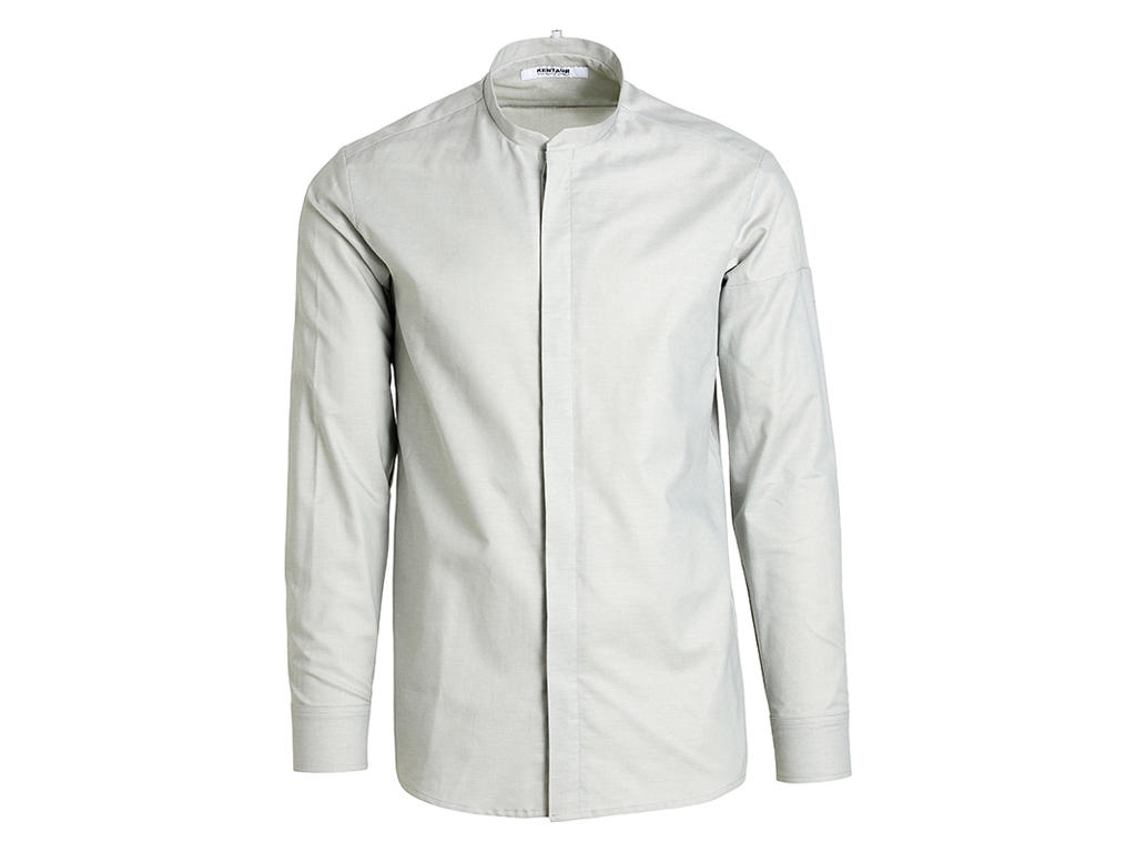 Kentauer modern Oxford Herrskjorta, Oliv