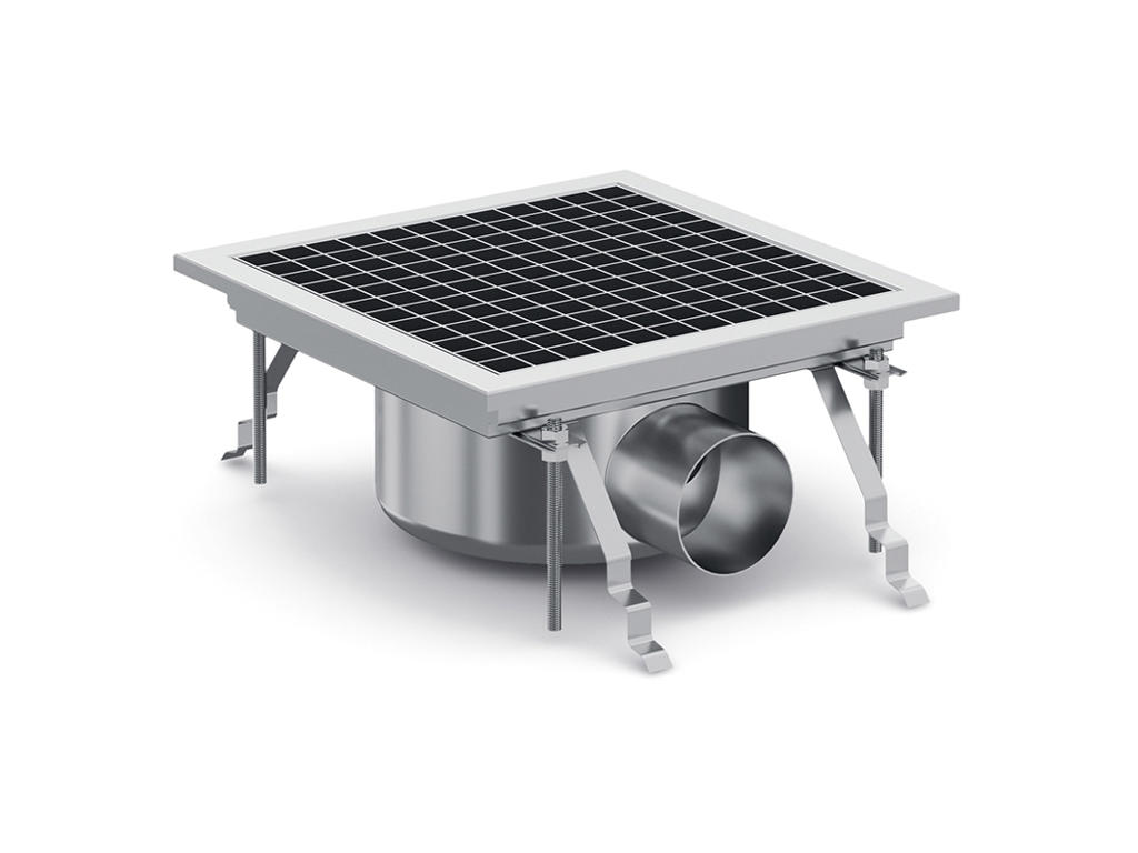 Golvavlopp RF 300x300x131 mm