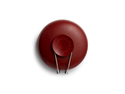 Wally röd väggmonterad digital köksvåg