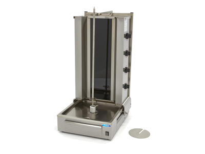 Kebabgrill El 35 kg 400 V 6000 W