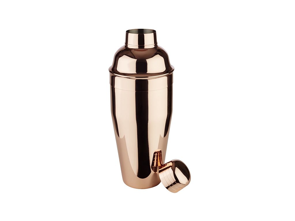 Shaker blank koppar Ø9 cm 70 cl