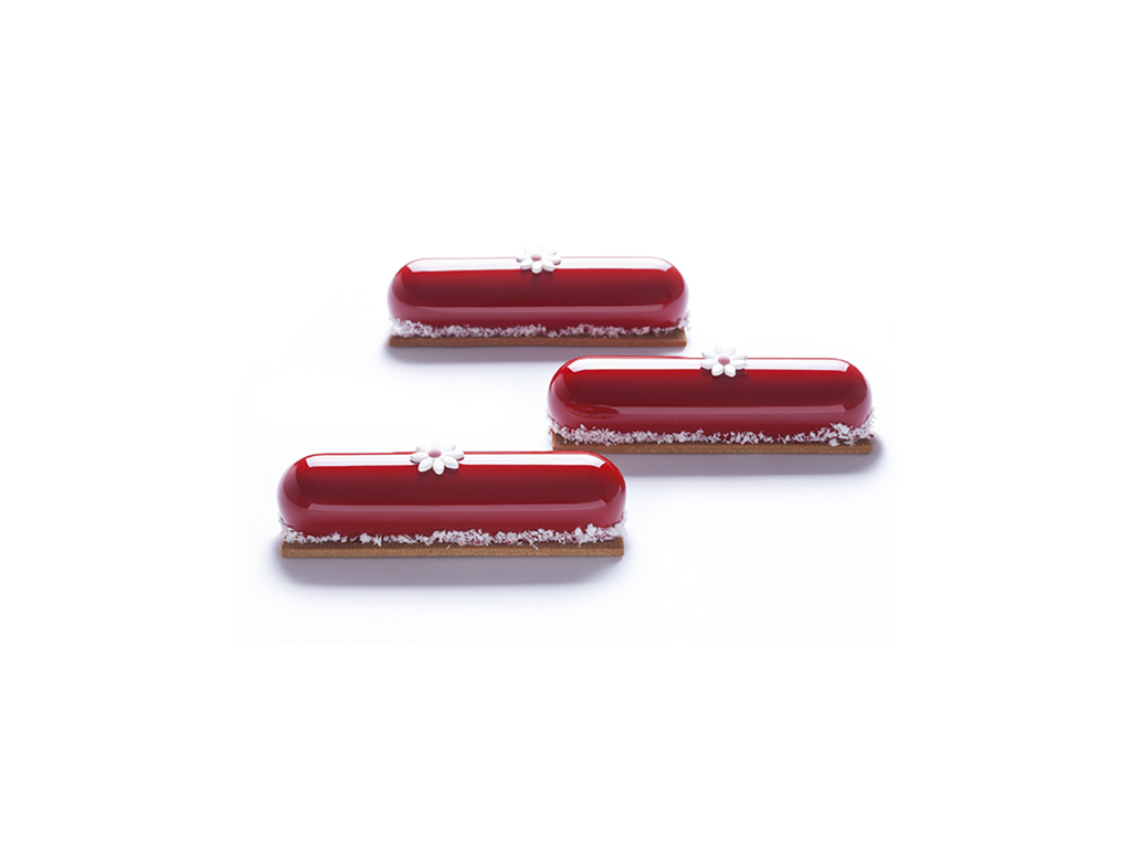 Silikonform Bachour 14 x 90 ml - Design 4