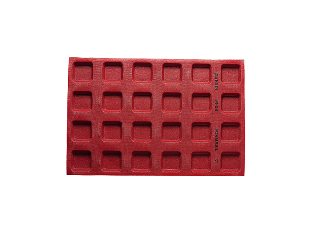 Bakform Formasil 24 stycken fyrkantig