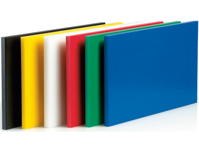 Skärbräda polyd Röd 75x40x2 cm m/dup