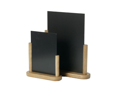 Tavla 15x21 cm A5 m/ljus trä fot bord