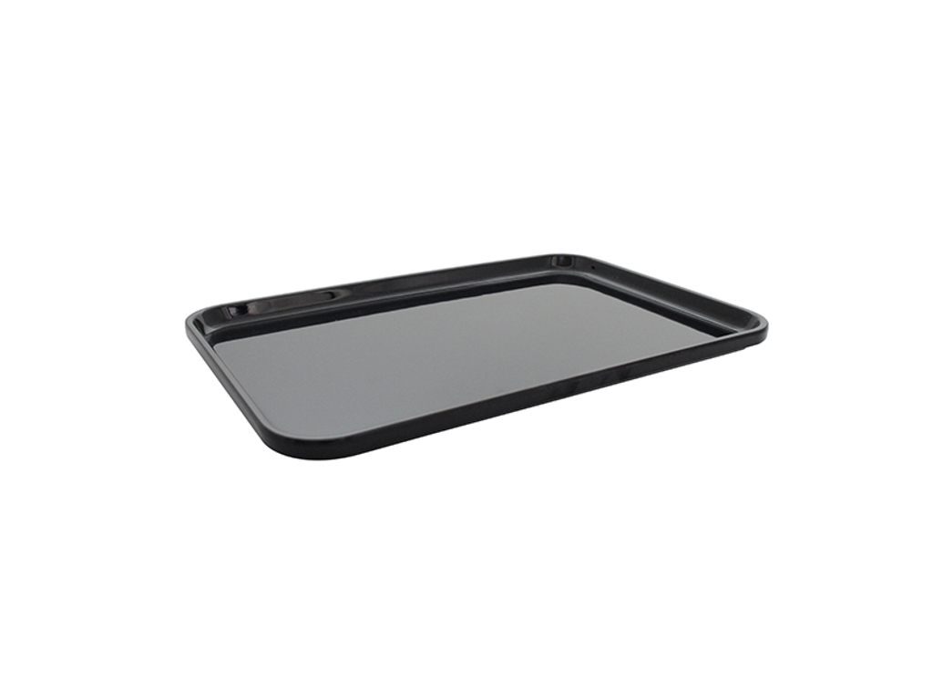 Slaktfat Svart melamin 42x28x2,2 cm