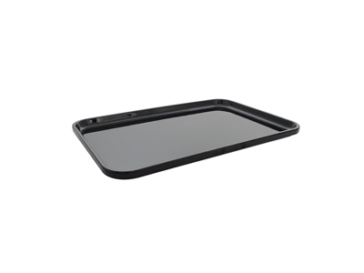 Slaktfat Svart melamin 42x28x2,2 cm