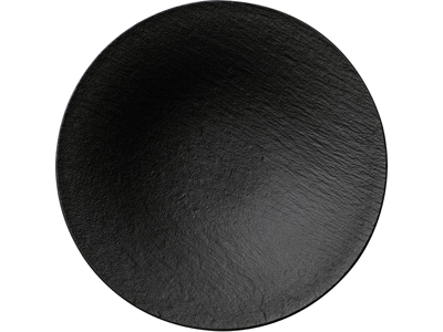 The Rock djup tallrik svart Ø29 cm