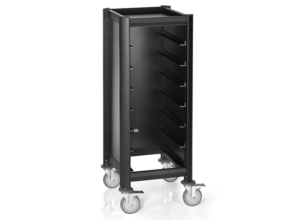 Vagn med sidor t/7 brickor 45,5x35,5c