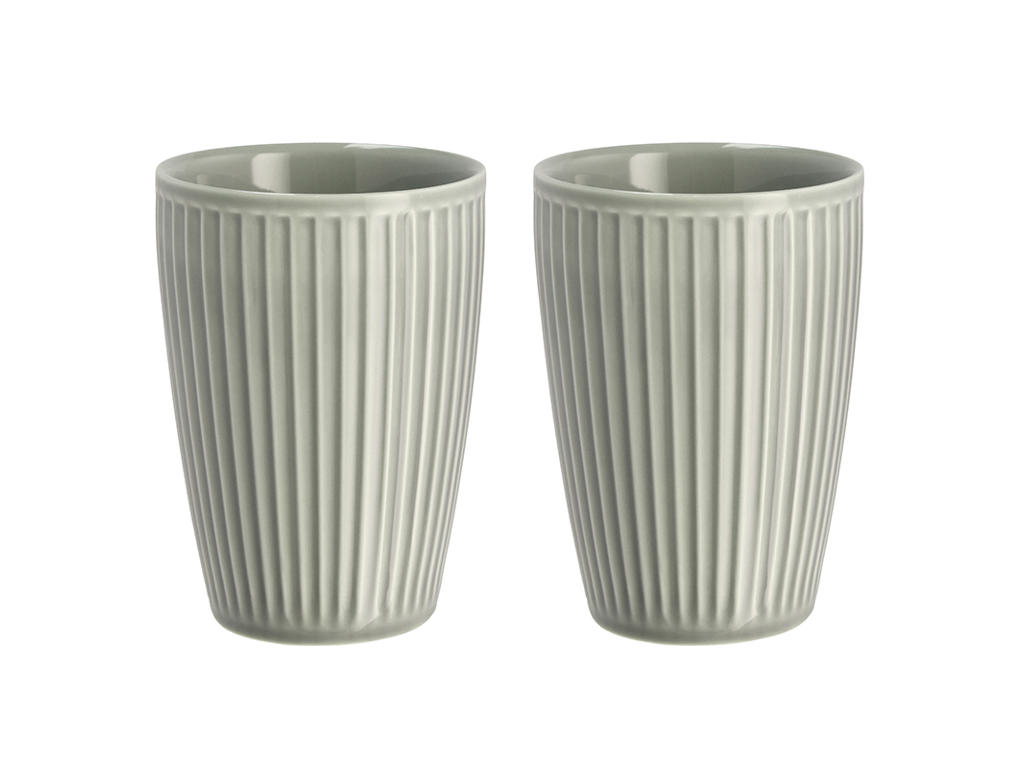 Termokopp Plissé 25 cl 8x12 cm 2 st. Arctic Ice