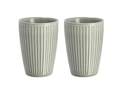 Termokopp Plissé 25 cl 8x12 cm 2 st. Arctic Ice