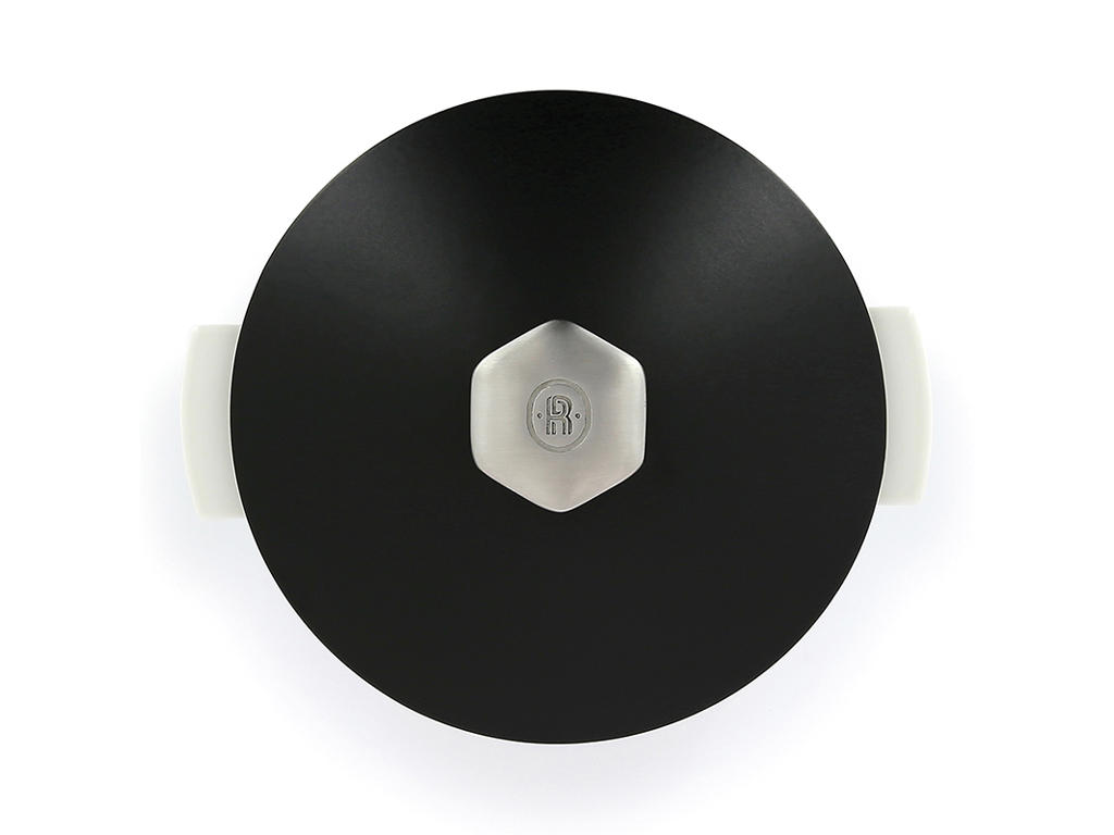 Lock till gryta Ø10 cm Satin Vit Revolution 2