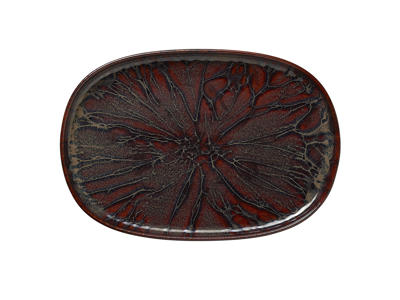 Fat - Stengods - Brun - 330x230x30mm - Tål diskmaskin - Stapelbar - Temperaturbeständig -20-250°C