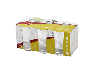 Glas Shots 4,2 cl Dublin 6-pack