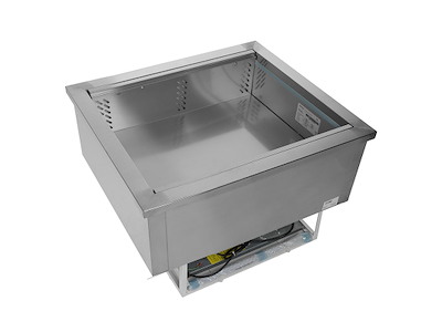 Kylbrunn 64 ltr 2xGN1/1 2-8C inbyggnad