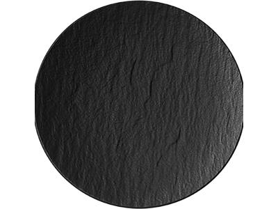 The Rock tallrik svart Ø25 cm