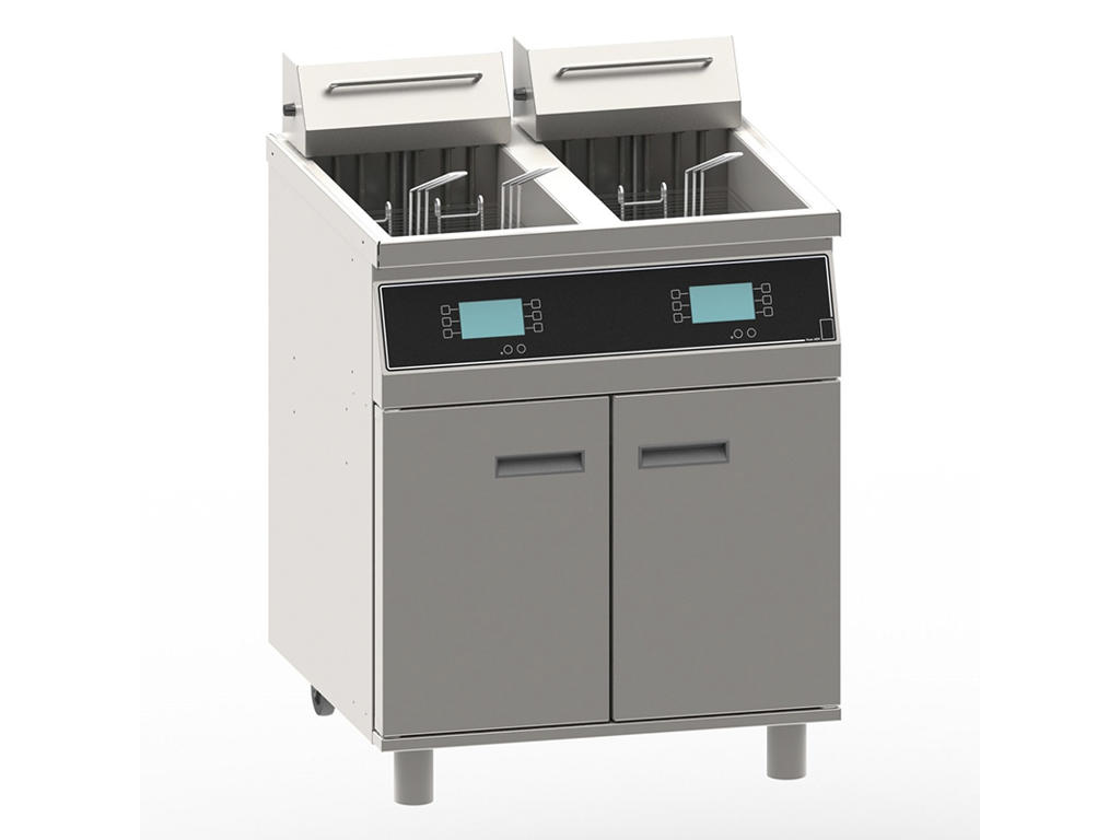 Fritös AVD Golv 2x16 ltr. 15 kW