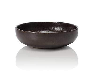 Skål - Stengods - Brun - 16cm - 400ml - 50x160x160mm