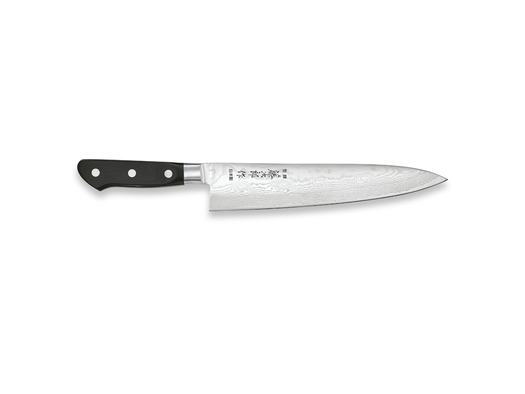 Tojiro Pro Kockkniv, 24 cm, damask, 63 lager