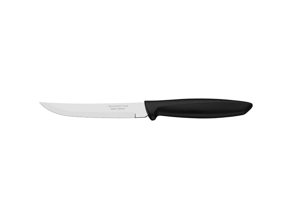 Steakkniv 12 cm rak blad Plenus Svart