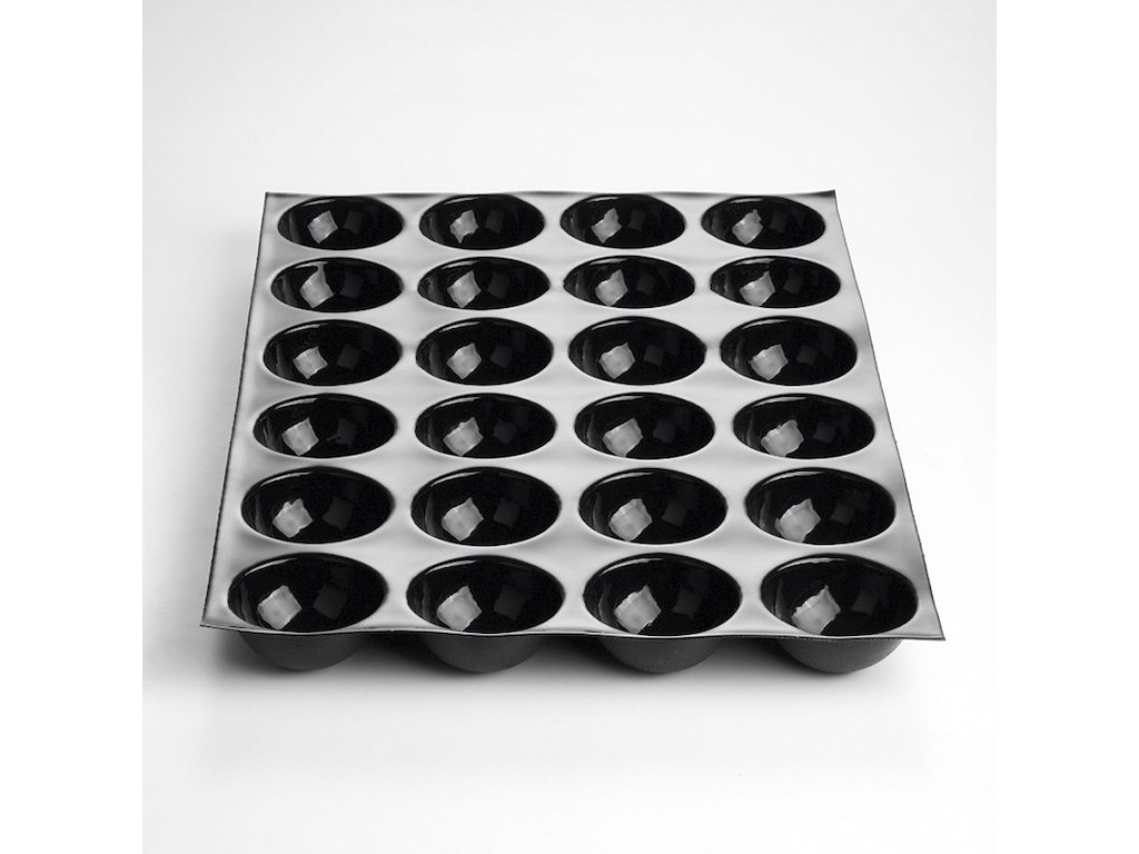 Bakform 600x400mm 130ml 24st Semispher