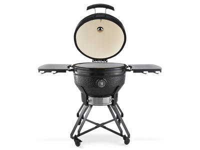 Premium Kamado Grill, Stor Ø66 cm Svart