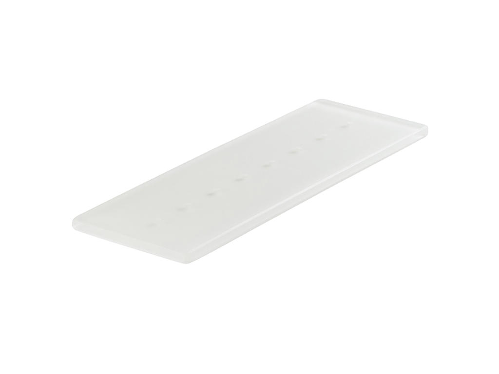 Bädd 8 hål 30x10 cm Vit Mealplak