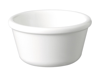 Melaminskål Vit Ø 7,8 cm, H: 4 cm