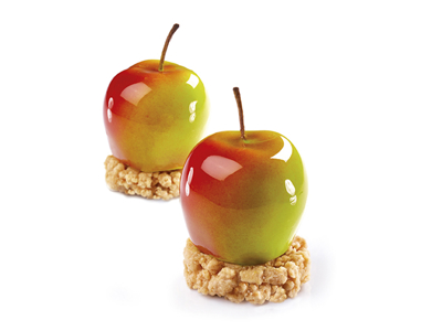 Silikonform TuttiFrutti 20x90 ml äpple